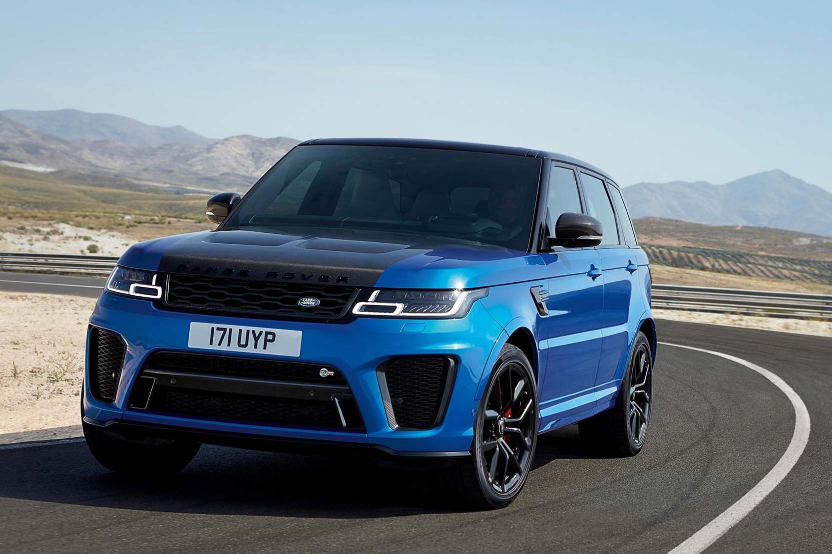 Fiche technique Land-Rover Range Sport SVR 2020