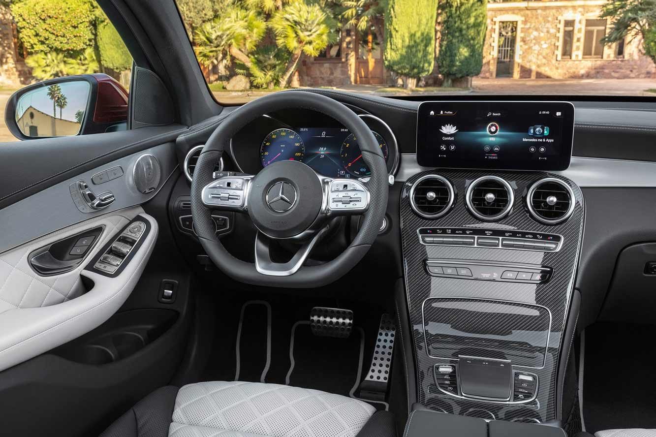Fiche technique Mercedes GLC Coupe 400 d 4Matic 2020