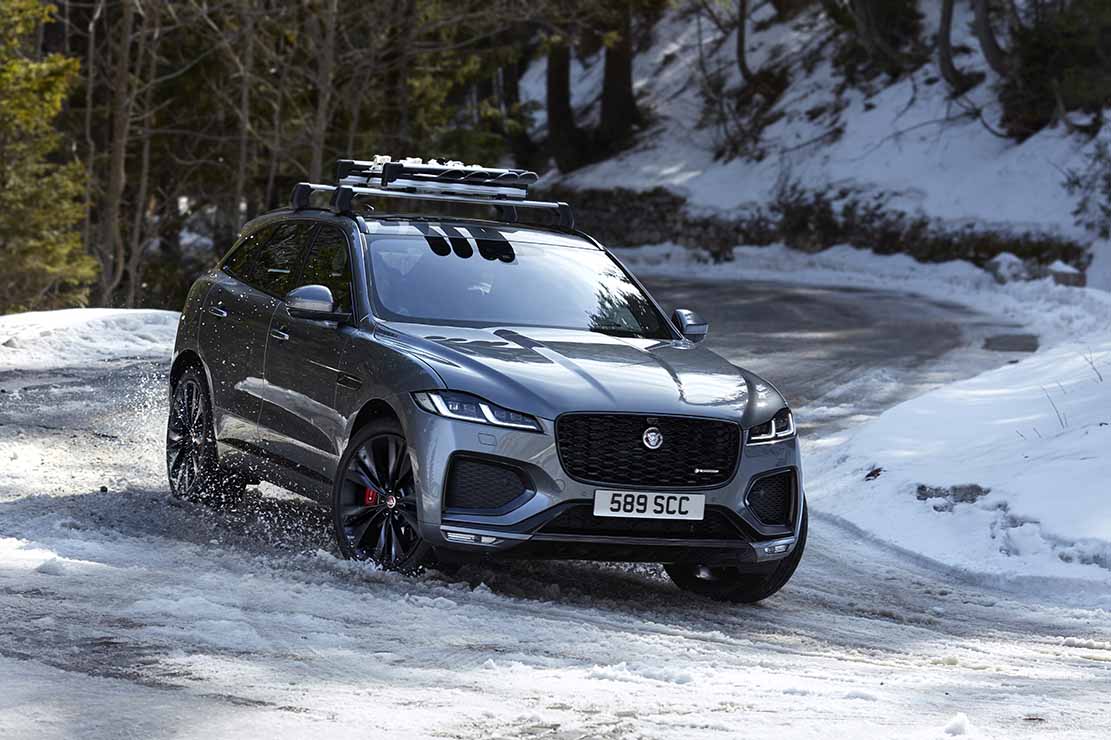 Fiche technique Jaguar  F Pace P400e Hybride  Rechargeable 2022