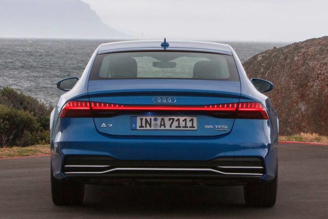 Fiche technique Audi A7 Sportback 45 TFSI 265 2022